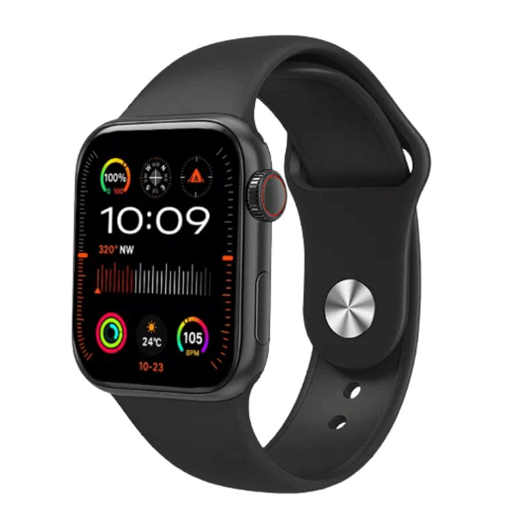 Reloj inteligente S9 Mini con multiples funciones negro