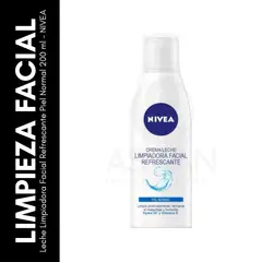 GENERICO - Leche Limpiadora Facial Refrescante Piel Normal 200 ml NIVEA