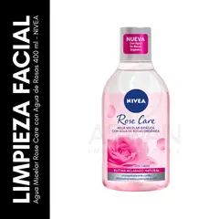 GENERICO - Agua Micelar Rose Care con Agua de Rosas 400 ml NIVEA
