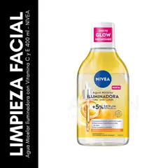 GENERICO - Agua Micelar Iluminadora con Vitamina C y E 400 ml NIVEA