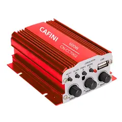 CAFINI - Amplificador Estéreo Hi-Fi 600W CN-CC7002 Bluetooth USB FM MP3