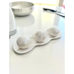 MAP DESIGN HOME - Centro de Mesa Marble Otobe 45x15x10 cm