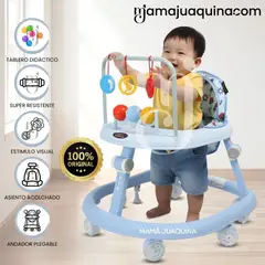 BABY - Andador Plegable «BING BOONG» Edición de Lujo Blue