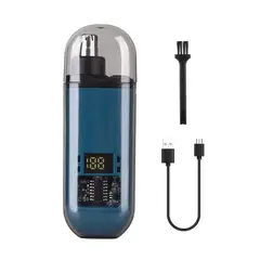 GENERICO - Afeitador Nasal Mini y cabello portátil recargable - AZUL