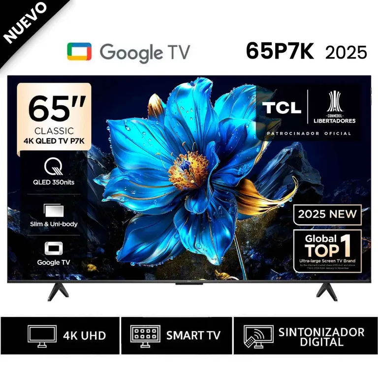 Televisor 65 QLED 4K 65P7K Google TV