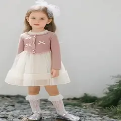 GENERICO - VESTIDO PARA NIÑA BEBE DE NAVIDAD