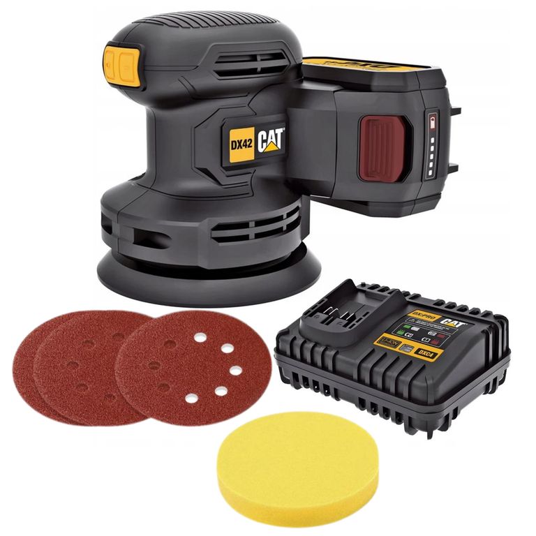 Lijadora pulidora orbital inalámbrico 18V 4A BRUSHLESS DX42