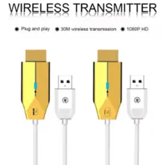 GENERICO - Extensor Hdmi Inalámbrico Transmisor Receptor Wireless 30m