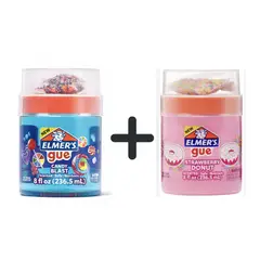 ELMERS - Pack 2 unidades Elmer´s Slime 236,5ml Strawberry + Candy
