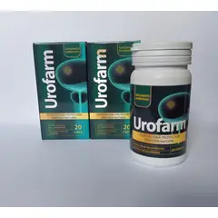 GENERICO - UROFARM SUPLEMTO ALIMENTICIO PROTECCION PROSTATA NATURAL PACK X2