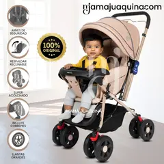 BABY HAPPY - Coche Cuna «VINTAGE NEW» Beige