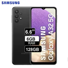 SAMSUNG - Celular Galaxy A32 128GB 6GB RAM 6,6" Pulg - NEGRO