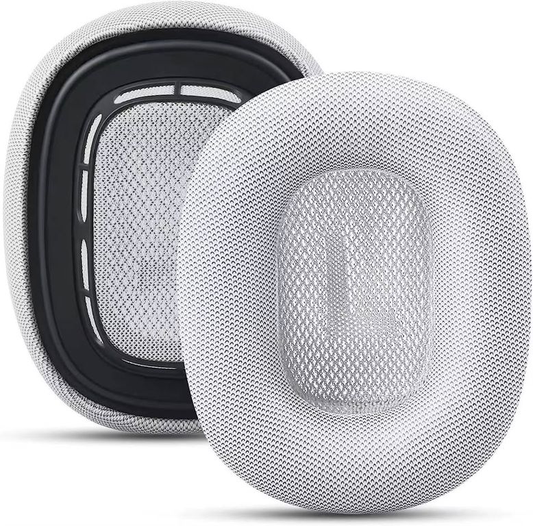Almohadillas para audífonos AIRPODS MAX blanco silver