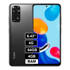 XIAOMI - Redmi Note 11 64GB 4GB Negro