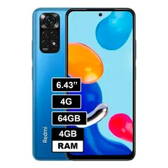 XIAOMI - Redmi Note 11 64GB 4GB Azul
