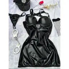 GENERICO - LENCERIA SEXY DISFRAZ POLICIA TALLAS GRANDES GORDITAS XL-XXL