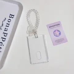 GENERICO - HOLDER TRANSPARENTE DIJE MARIPOSA