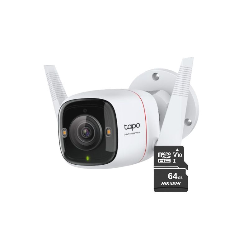 Cámara de seguridad Tapo C325WB 1K QHD WIFI + Micro SD 64GB para exteriores