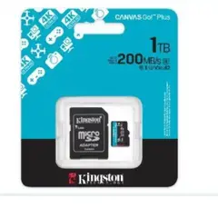 KINGSTON - Tarjeta microSDXC Canvas Go Plus - 1TB - Class 10UHS-I U3 - V30