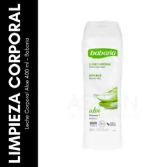 GENERICO - Leche Corporal Aloe 400 ml - Babaria