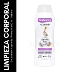 GENERICO - Gel de Baño Aceite de Almendras 600 ml - Babaria