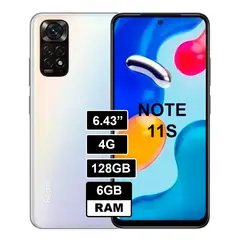 XIAOMI - Redmi Note 11S 128GB 6GB Blanco