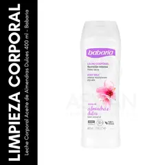 GENERICO - Leche Corporal Aceite de Almendras Dulces 400 ml - Babaria