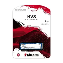 KINGSTON - NV3 1TB. Velocidad 4.0 para Encender tu Sistema.