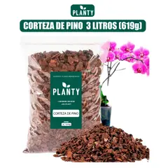 GENERICO - Sustrato - Corteza de Pino 3 Litros 619g
