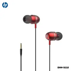 HP - AUDIFONOS ALAMBRICOS DHH-3112 - ROJO