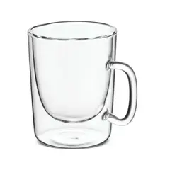 INSPIRA - Taza Expresso Doble Pared de Vidrio 90 ml