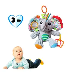 MEYING - Peluche Elefante para la Estimulación Sensorial de Bebés