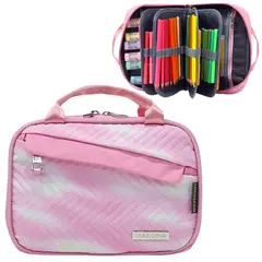 KENGAR - Cartuchera Organizadora Power XL - Rosado Diseño 1