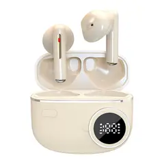 GENERICO - Audífonos D39 Bluetooth BIEGE