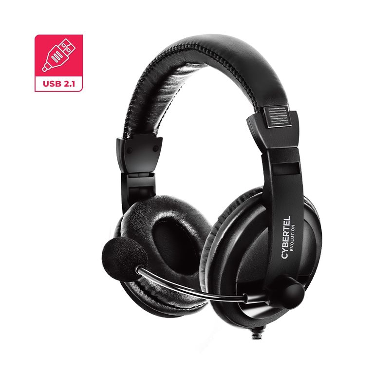 Auricular Oficina Alámbrico con MIC Evolution CYB H300