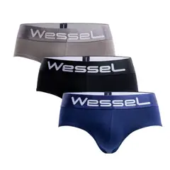 WESSEL - SLIP Pack Basic x3 Hombre