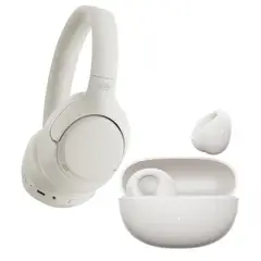 QCY - Combo audífonos H3 + audífonos inalámbricos Crossky C10