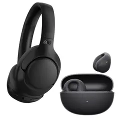 QCY - Combo audífonos H3 + audífonos inalámbricos Crossky C10