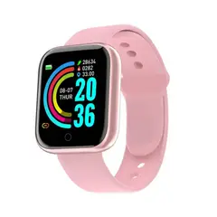 GENERICO - Smartwatch Bluetooth D20 Rosa