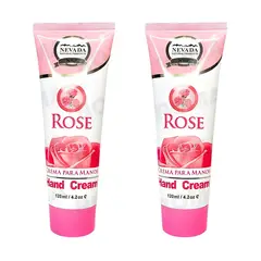 NEVADA NATURAL PRODUCTS - PACK 2 CREMA DE ROSAS PARA MANOS 120ML NEVADA