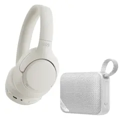 QCY - Combo audífonos H3 + speaker SP2 Blanco