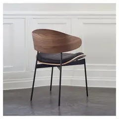 SHEEPBUSTER - Silla Nórdica Moderna y Elegante Negro