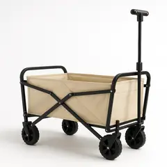 INSPIRA MARKET - Carrito Plegable de Transporte Camping Playa Compras