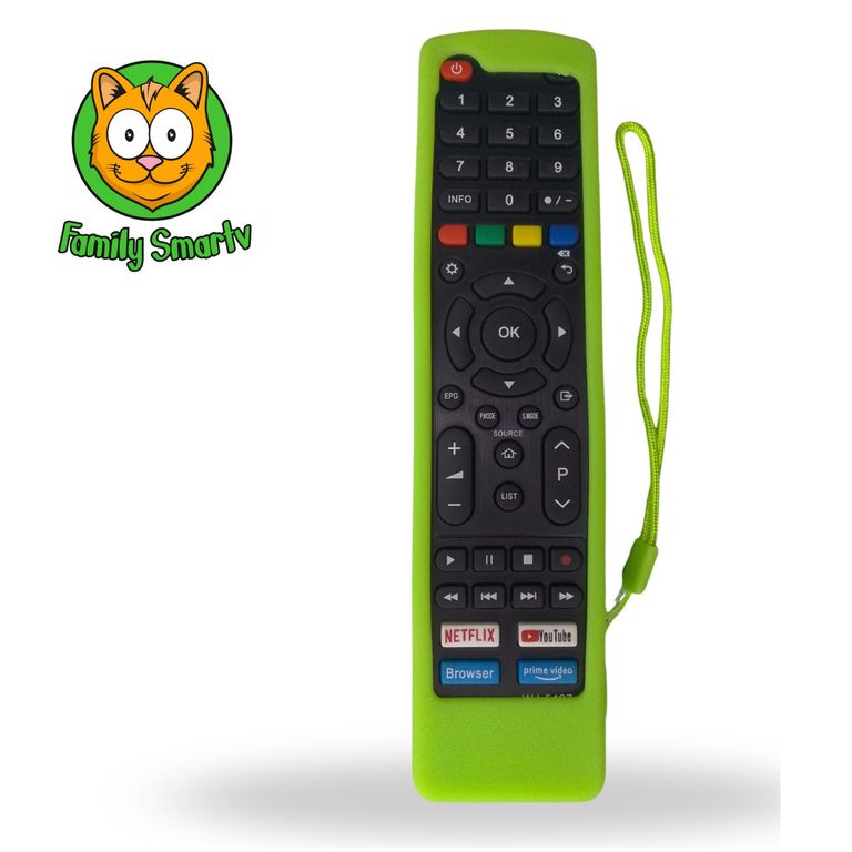 Funda para Control Remoto Hyundai Smart tv Verde