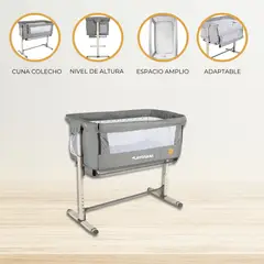 INFANTI - Cuna Colecho para Bebés «BETTER TOGETHER« Dark Gray