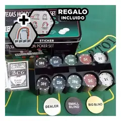 RYBIU IMPORT - Juego de Poker para Familias y Amigos Y+Regalo Stickers