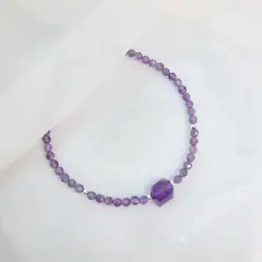 INTUERI - Pulsera Amatista Cubo