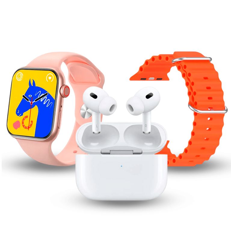 SmartWatch Pro 10 Max Set 49MM BIG 2.3 HD - Rosado