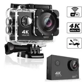 GENERICO - Camara Deporte Ultra Uhd 4k Acuatica Sport