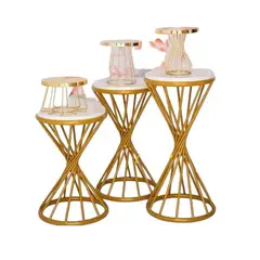 GENERICO - 3 MESAS COPA NAKED DECORATIVAS PARA EVENTOS